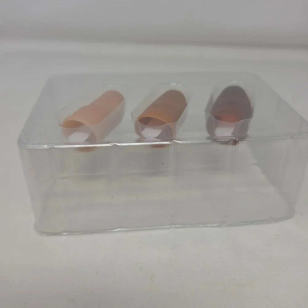 Realistic Magic Thumb Tip Set 3 Pack Multiple Skin Tones Vanishing Trick Prop